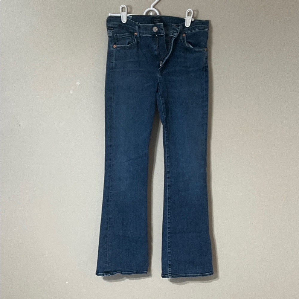 Citizens Of Humanity Indigo Wide Leg Jeans